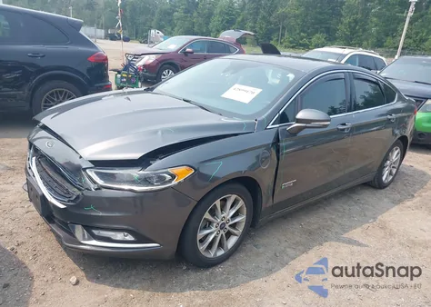2017 Ford Fusion Energi Se Luxury из США, поврежденный, VIN 3FA6P0PU2HR268533